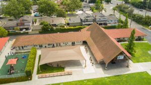 Grace Church Aerial Shade