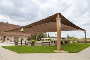 Grace Church Aerial Shade